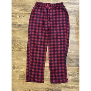 Croft &‎ Barrow Lounge Pants Women's Size Medium M Fushia/Navy EUC